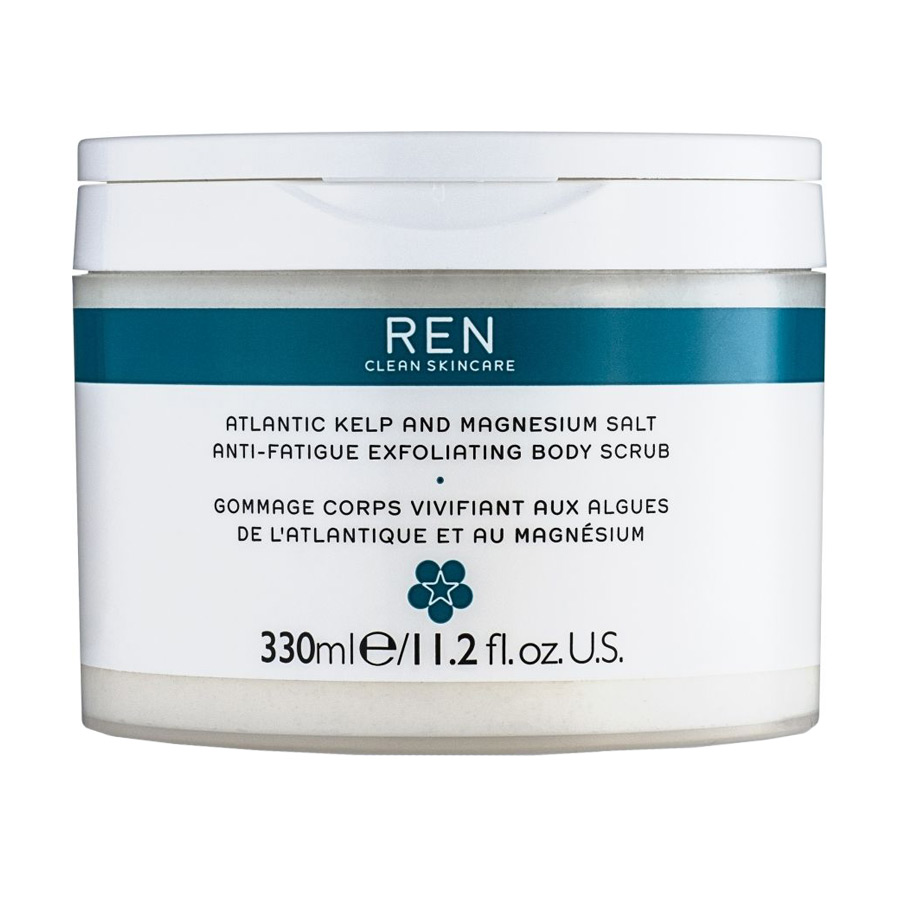 Сольовий скраб для тіла REN Clean Skincare Atlantic Kelp and Magnesium Salt Anti-Fatigue Exfoliating Body Scrub, 330 мл